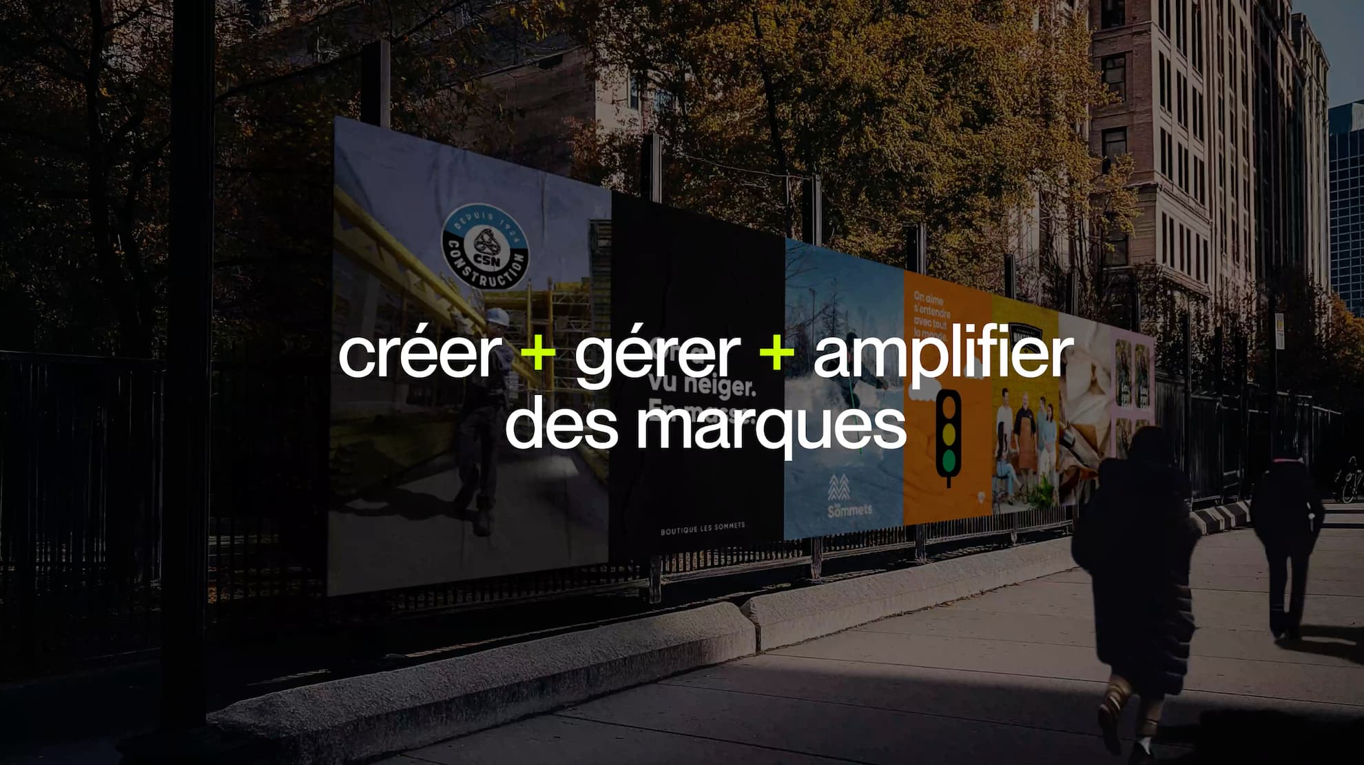 Possible marketing : Créer + gérer + amplifier des marques